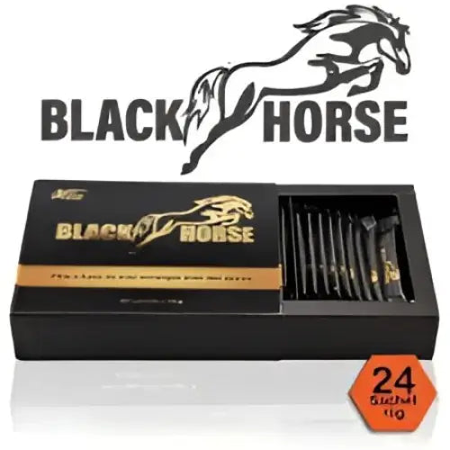 Black Horse - miel aphrodisiaque - strong boost - boite de 24 sticks de 10g