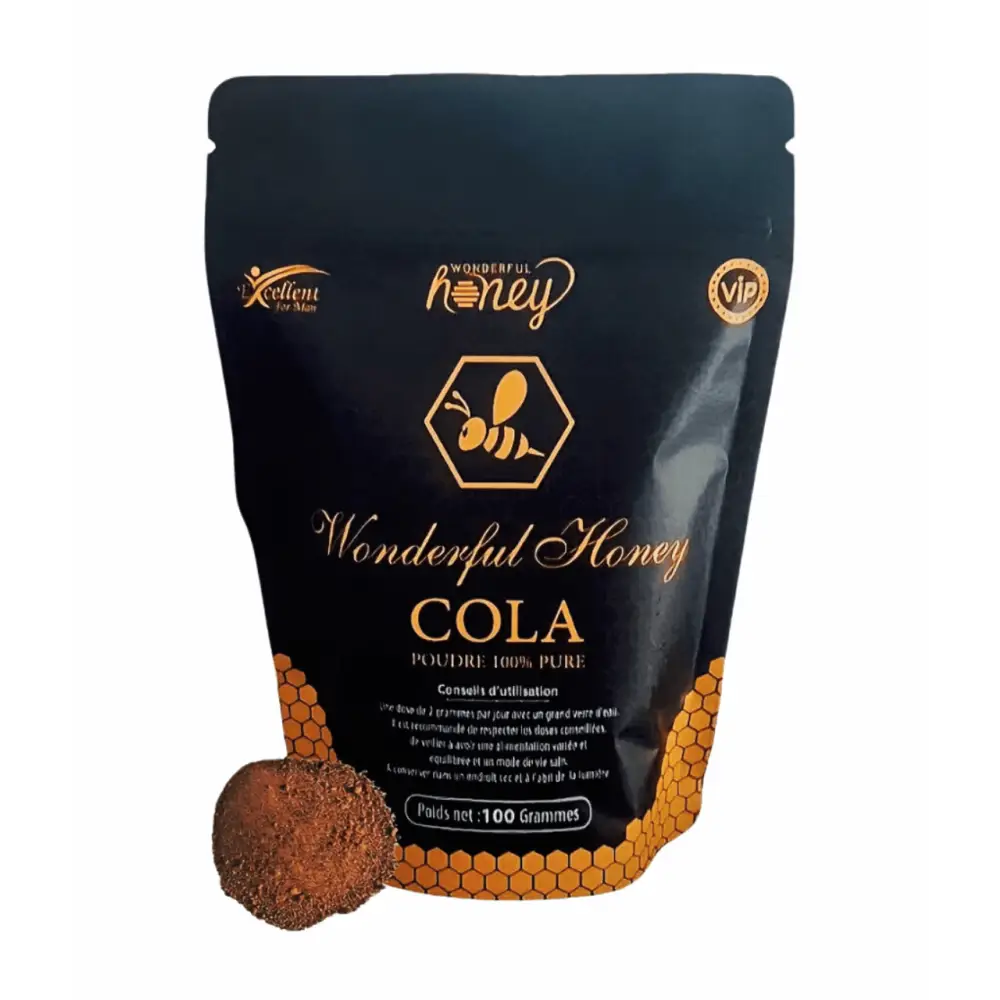 Wonderful Honey Poudre de Cola ou Kola Pour Homme et Femme