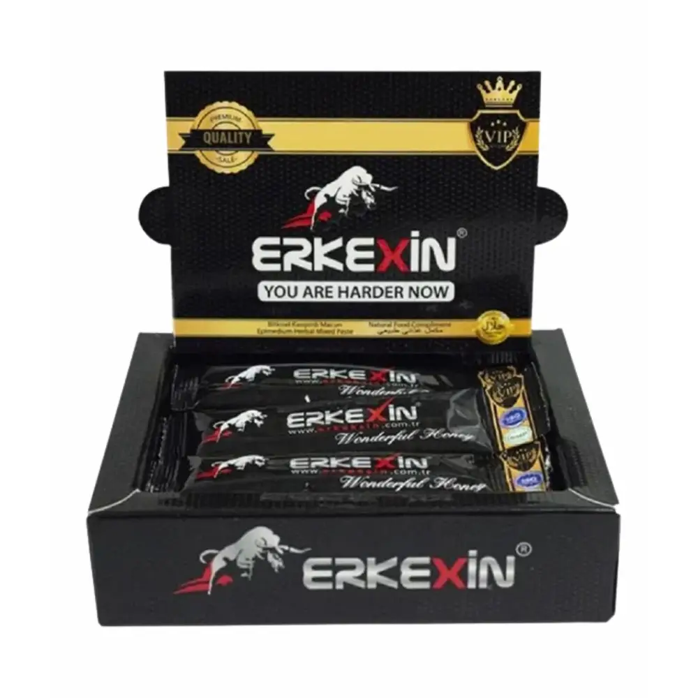 Erkexin – Préparation à base de Miel et de Ginseng Aphrodisiaque L’Elixir du Taureau Sauvage: Force Puissance